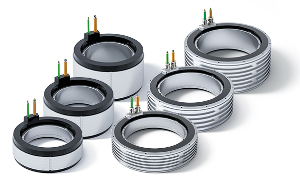 QTL torque motor series collection of direct drive motors from Tecnotion